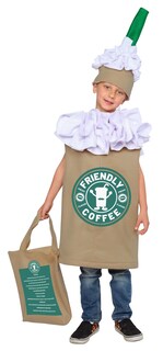 Foto 5 | Costume Dress Up America Coffee Para Niños, Capuchino, Frappuccino/café Con Leche - Venta Internacional.
