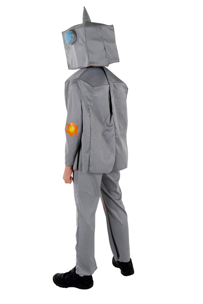 Foto 5 pulgar | Disfraz De Robot Estadounidense Dress Up Para Niños Con Mono, Túnica Y Sombrero - Venta Internacional.