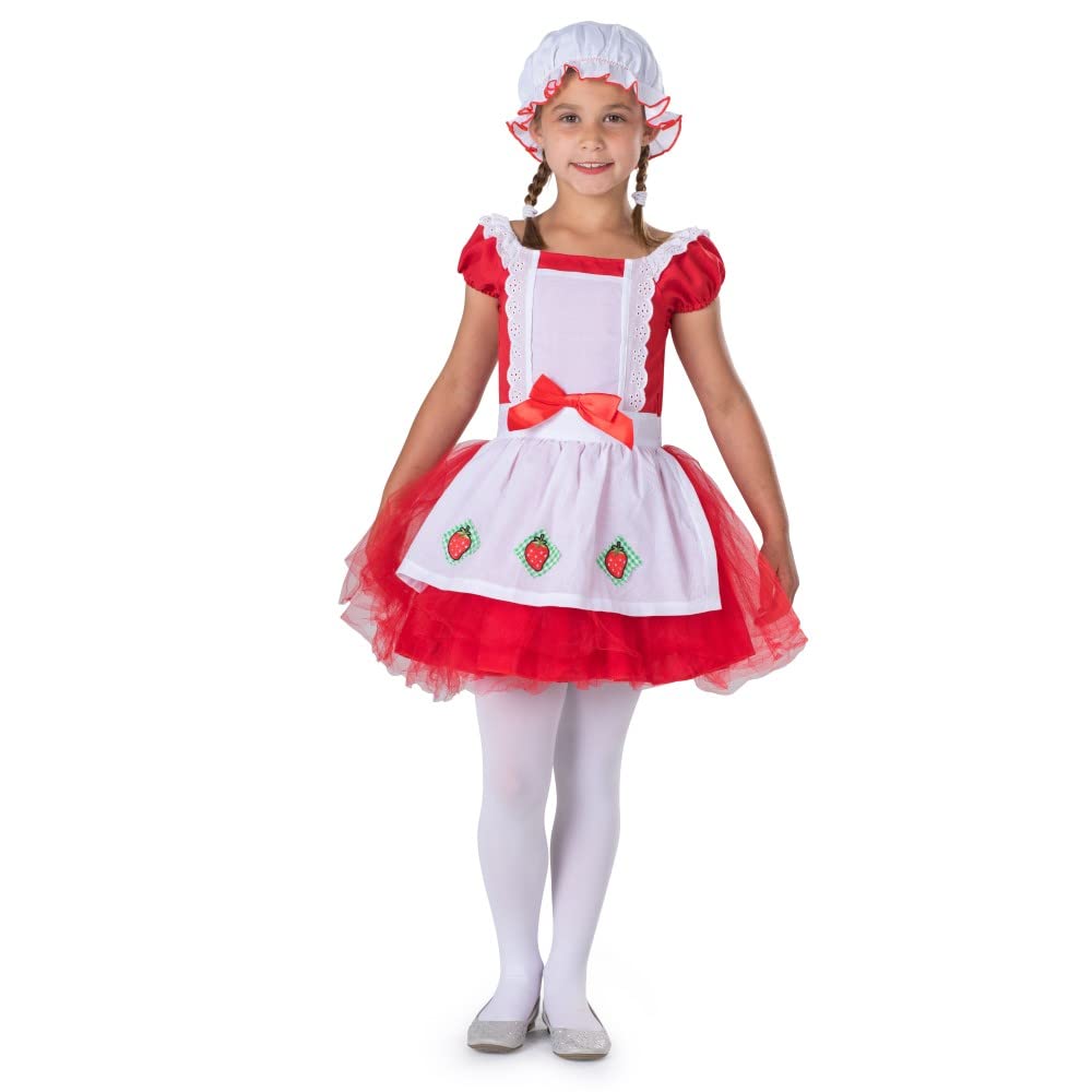 Foto 2 pulgar | Disfraz Dress Up America Strawberry Ballerina Girl +4 Años - Venta Internacional.