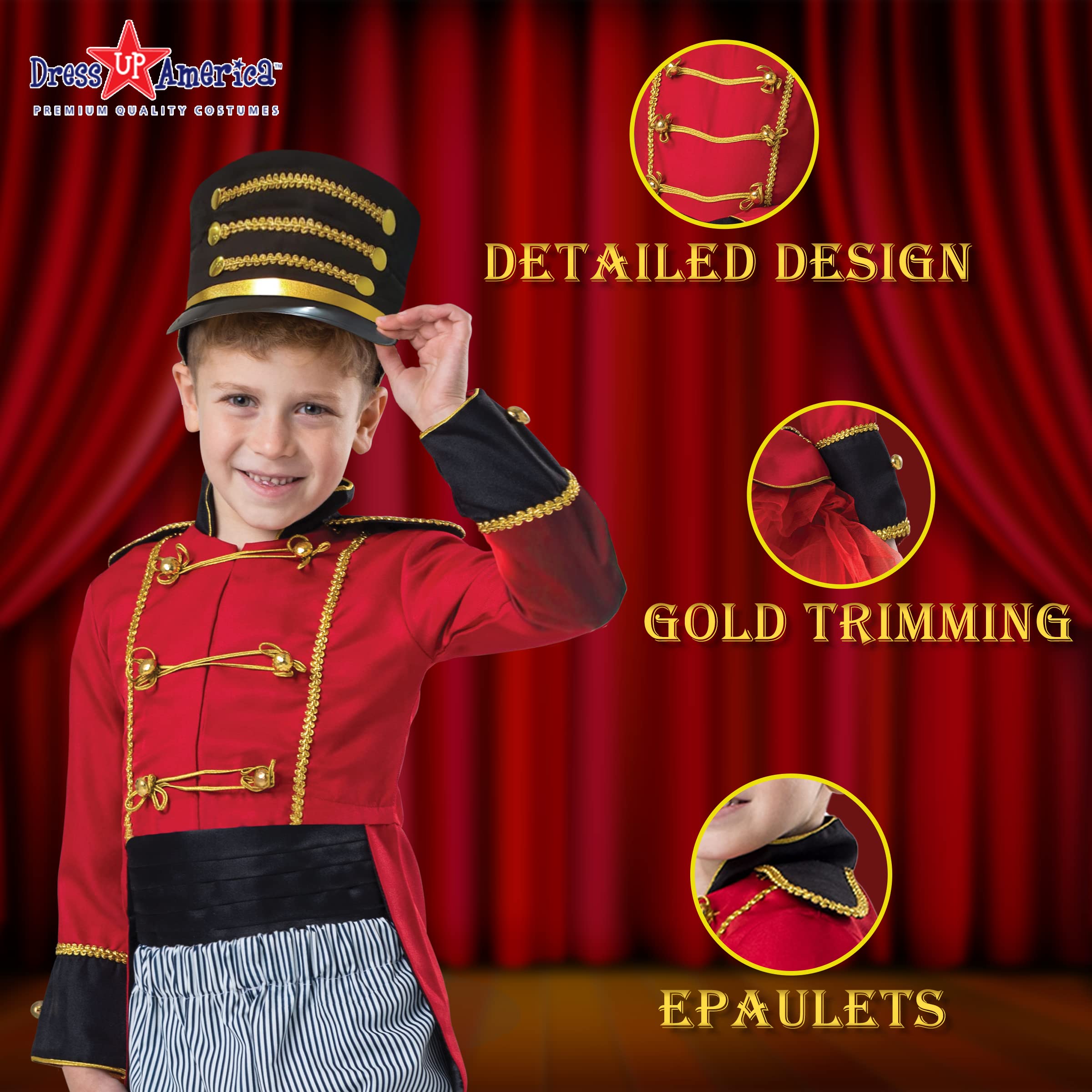 Foto 4 pulgar | Disfraz Dress Up America Circus Ringmaster Para Niños - Venta Internacional.