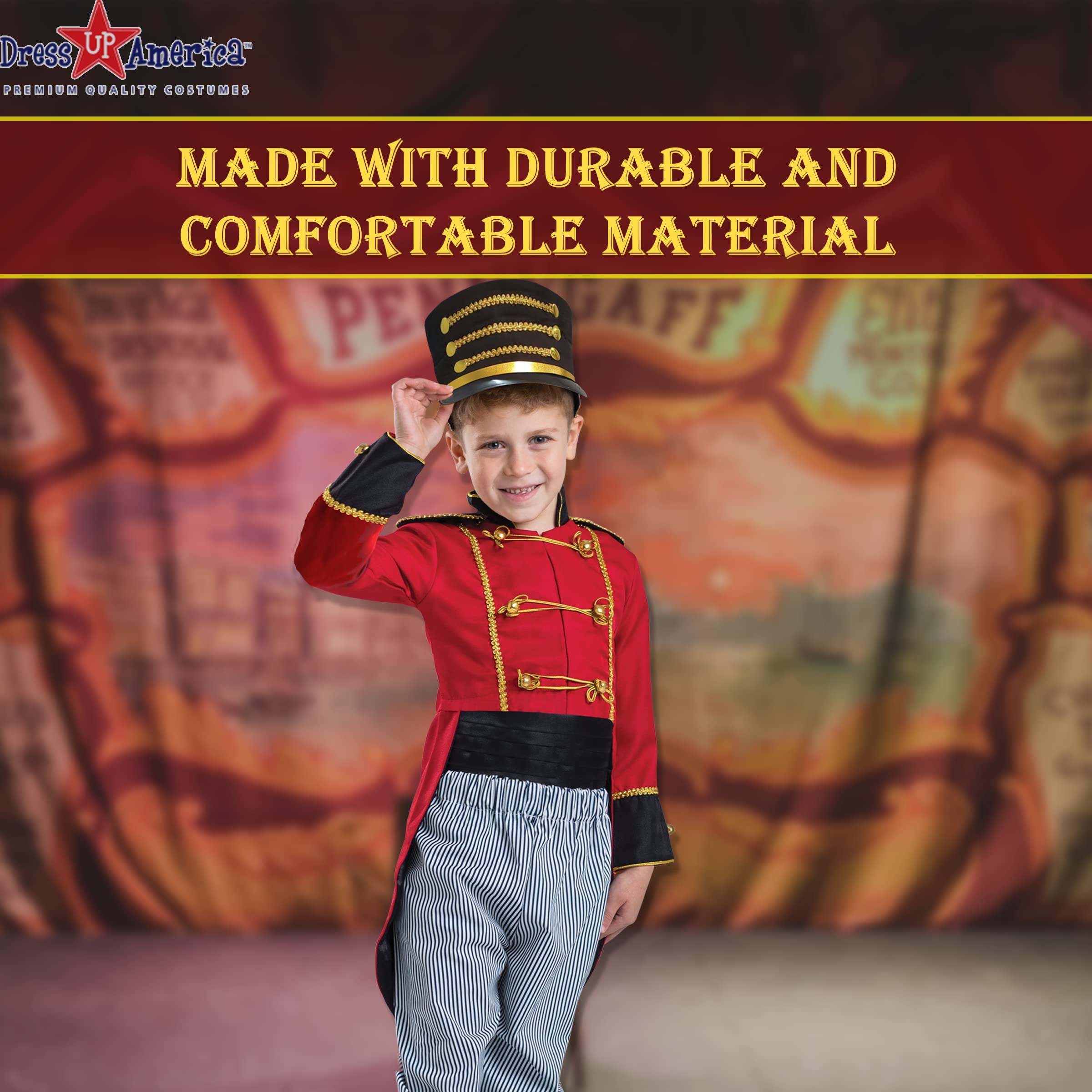 Foto 7 pulgar | Disfraz Dress Up America Circus Ringmaster Para Niños - Venta Internacional.