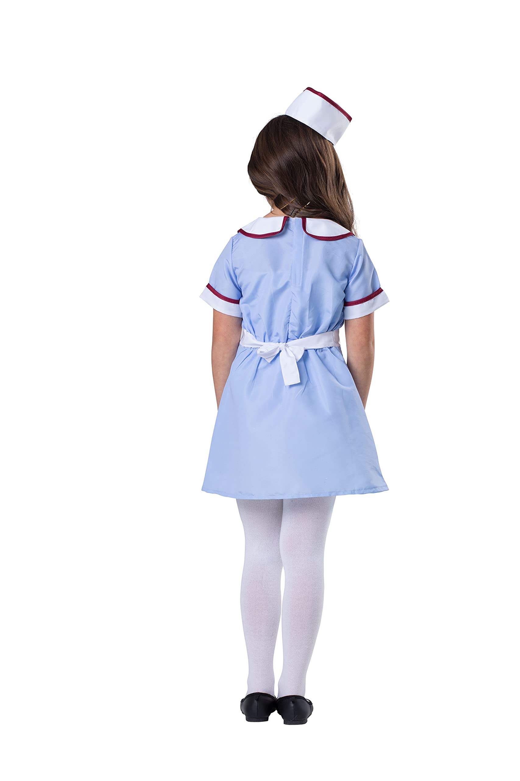 Foto 3 pulgar | Costume Dress Up America Diner Waitress Para Niños, Color Azul - Venta Internacional.