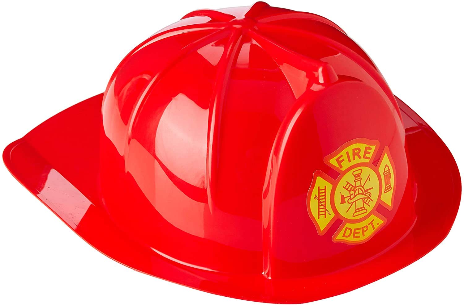 Foto 2 pulgar | Casco De Bombero Dress Up America Fireman Para Adulto, Rojo - Venta Internacional.