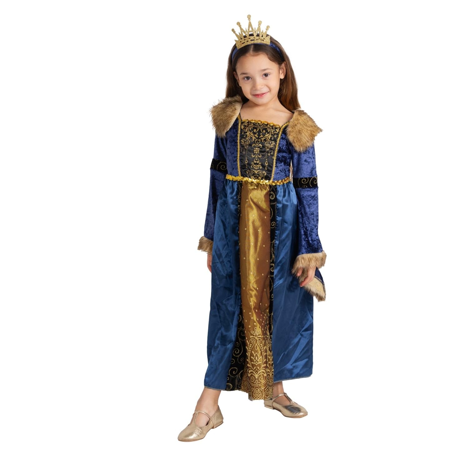 Disfraz Dress Up America Renaissance Queen Girls - Venta Internacional.