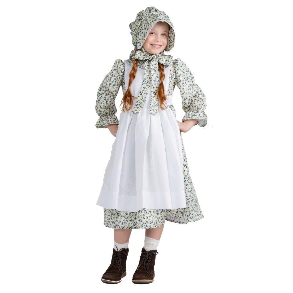 Disfraz Dress Up America Pioneer Para Niñas, Estilo Colonial - Venta Internacional.