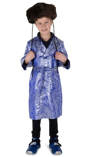 Foto 1 | Chaqueta De Rabino Judío Costume Dress Up America Para Niños, Color Azul - Venta Internacional.