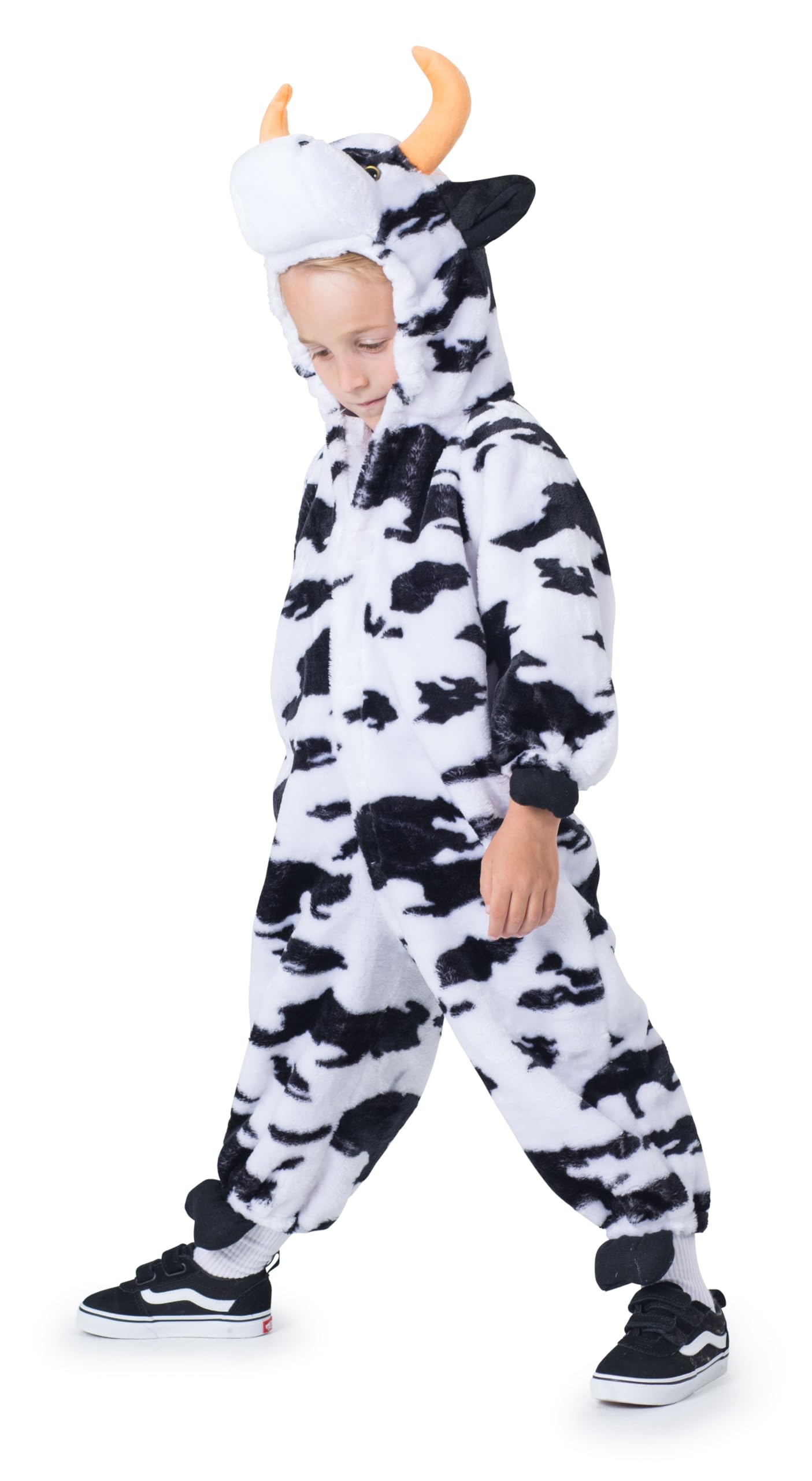Foto 2 pulgar | Mono De Felpa Para Niños Pequeños Costume Dress Up America Cow - Venta Internacional.