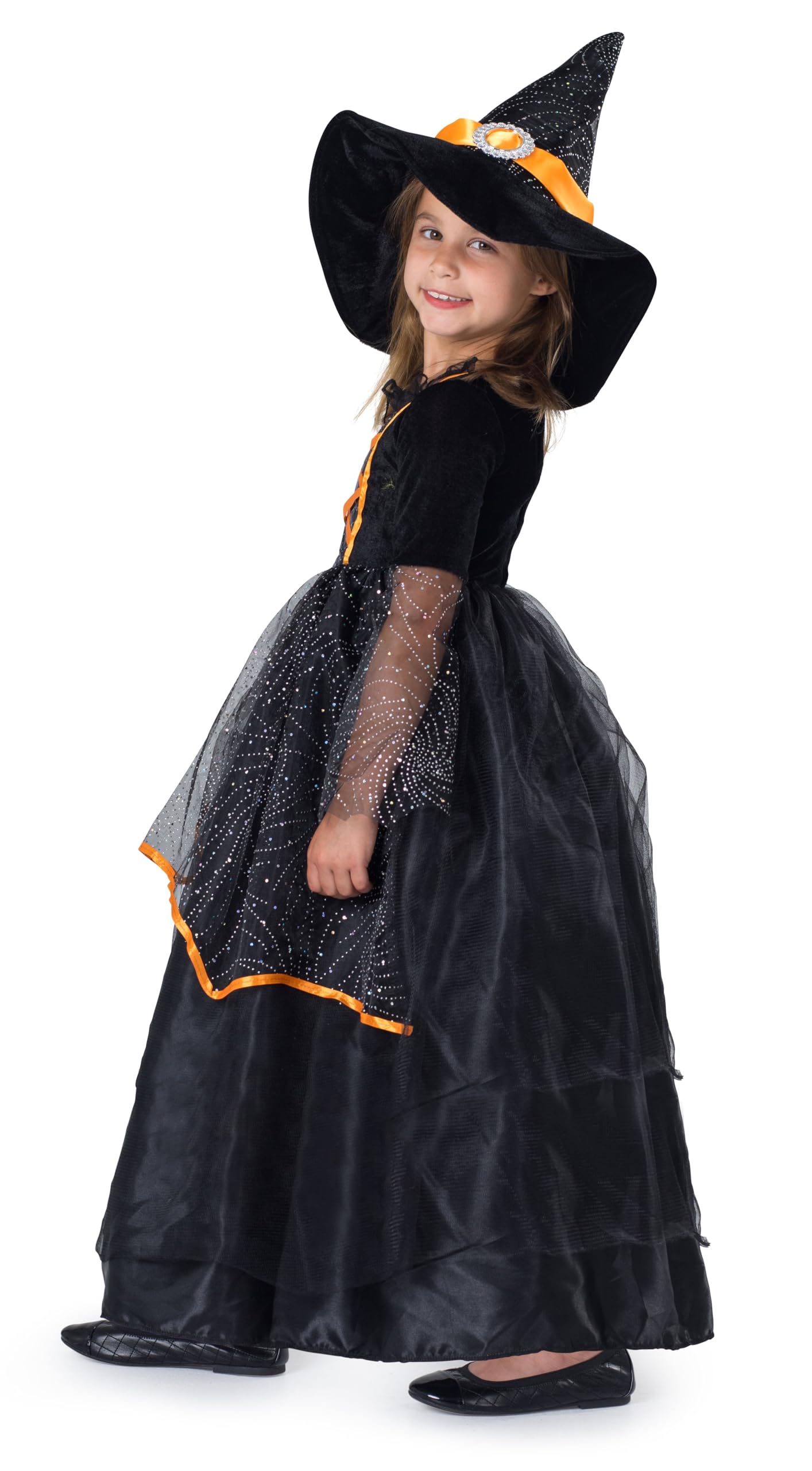 Foto 2 | Disfraz De Bruja Americana Para Niños Halloween Girl - Venta Internacional.