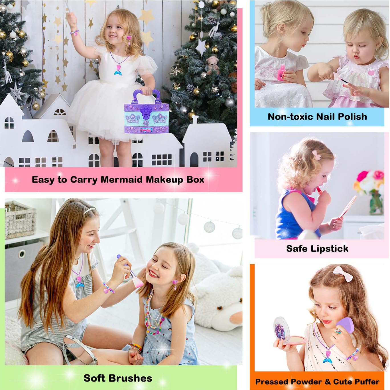 Foto 5 | Toys Bekalerz Para Niñas De 3 A 12 Años Con Kit De Maquillaje - Venta Internacional.