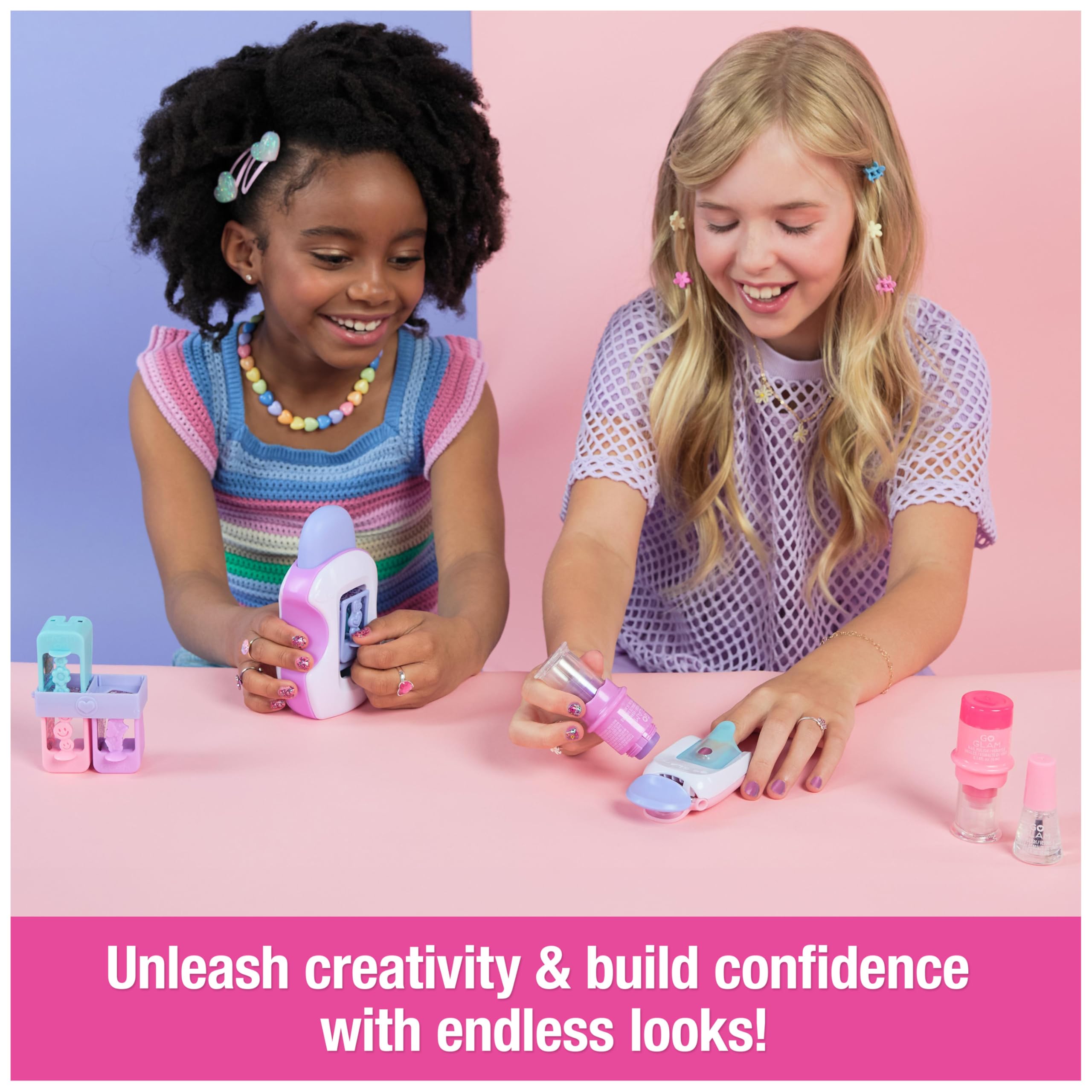 Foto 6 | Kit De Uñas Cool Maker Go Glam Studio Style 200 Uñas Para Niñas Mayores De 7 Años - Venta Internacional.