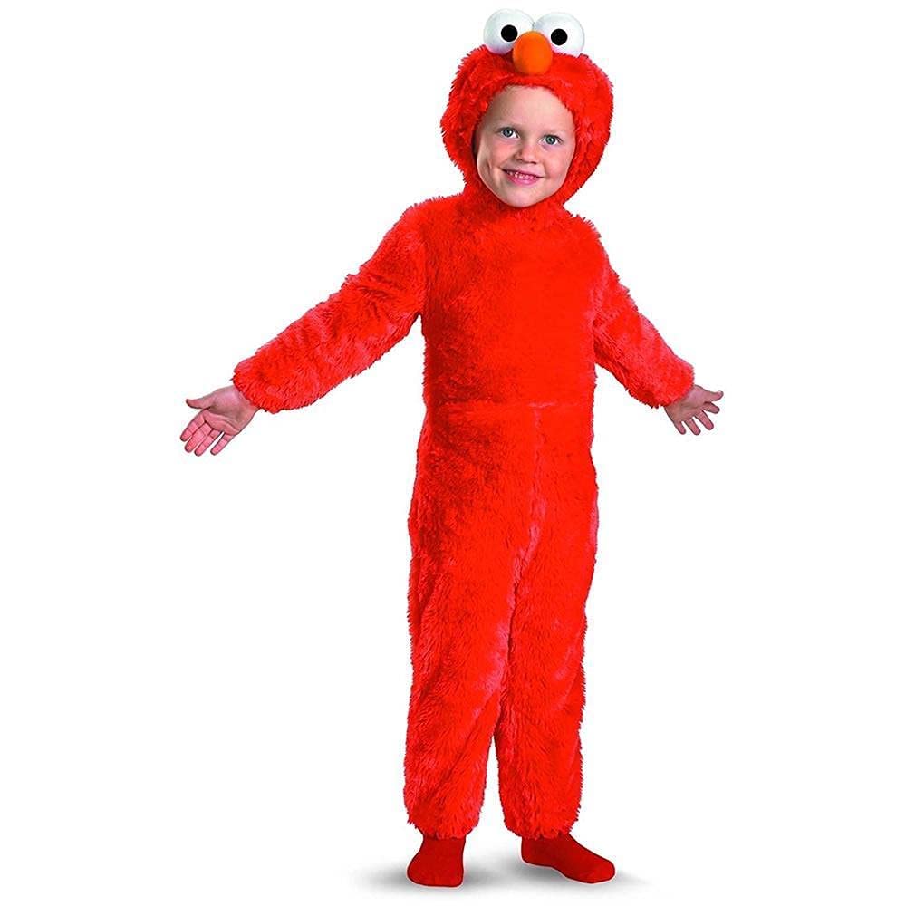 Foto 4 pulgar | Disfraz De Elmo De Sesame Street, De Piel Cómoda, Para 12 A 18 Meses - Venta Internacional.