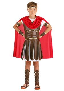 Foto 4 | Disfraz De Gladiador Californiano Para Niños Con Túnica Y Armadura - Venta Internacional.