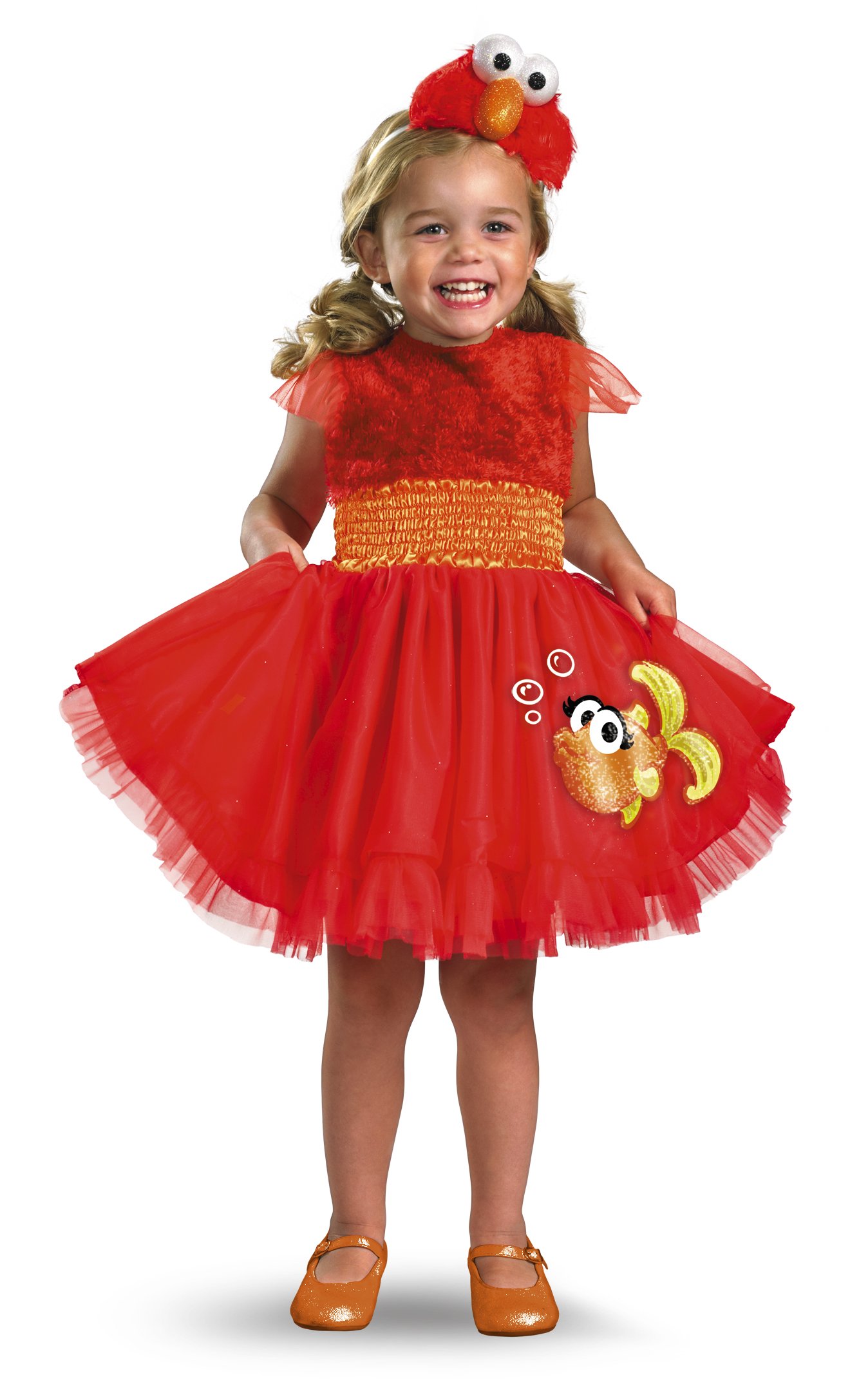 Foto 2 pulgar | Disfraz Oficial De Sesame Street Frilly Elmo De 12 A 18 Meses - Venta Internacional.