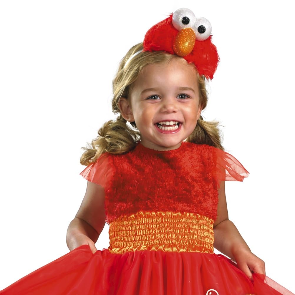 Foto 3 pulgar | Disfraz Oficial De Sesame Street Frilly Elmo De 12 A 18 Meses - Venta Internacional.