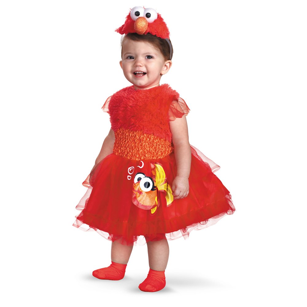 Foto 5 pulgar | Disfraz Oficial De Sesame Street Frilly Elmo De 12 A 18 Meses - Venta Internacional.