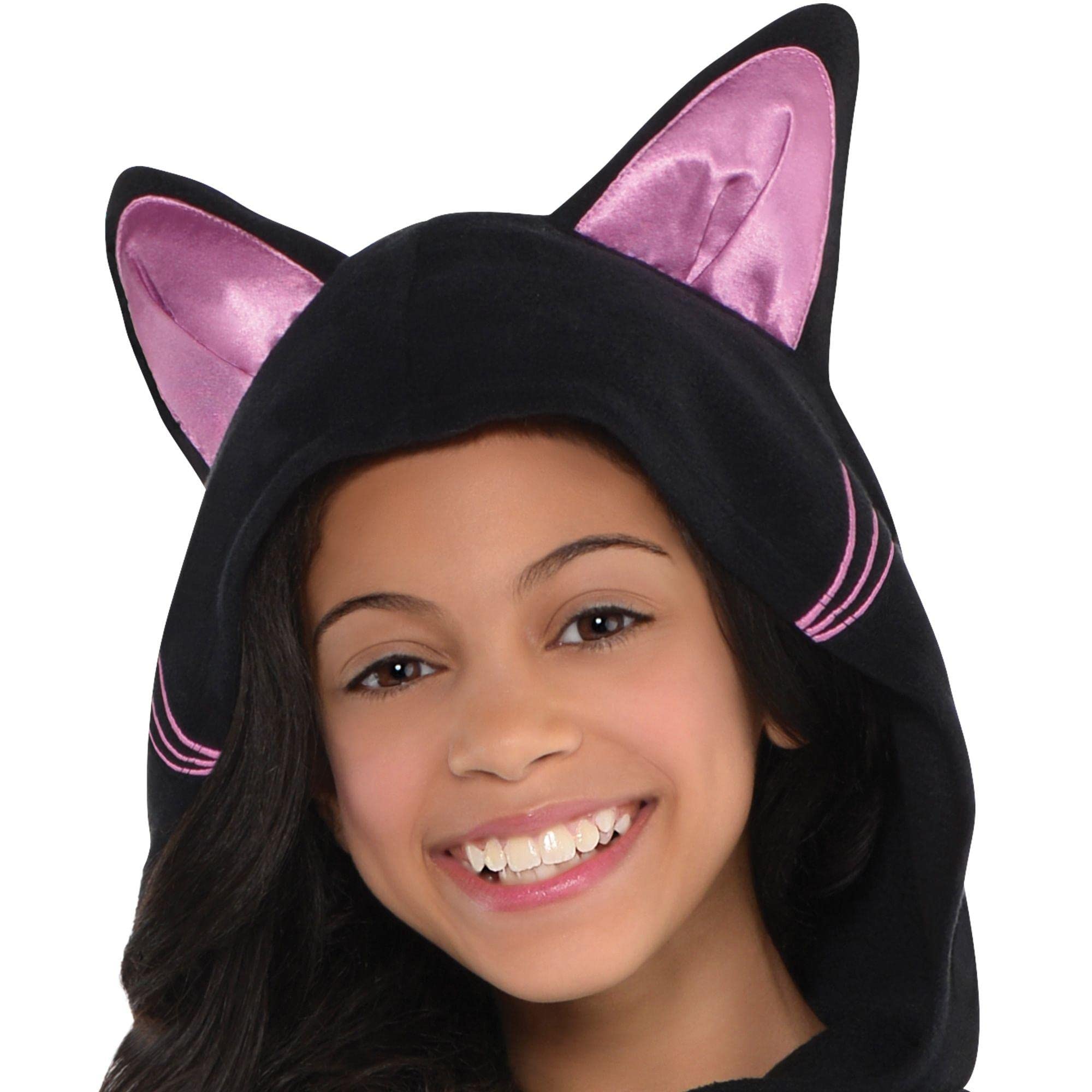 Foto 3 pulgar | Mono Costume Party City Con Forma De Gato Negro Para Niñas, Talla L - Venta Internacional.
