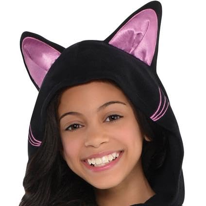 Foto 4 pulgar | Mono Costume Party City Con Forma De Gato Negro Para Niñas, Talla L - Venta Internacional.