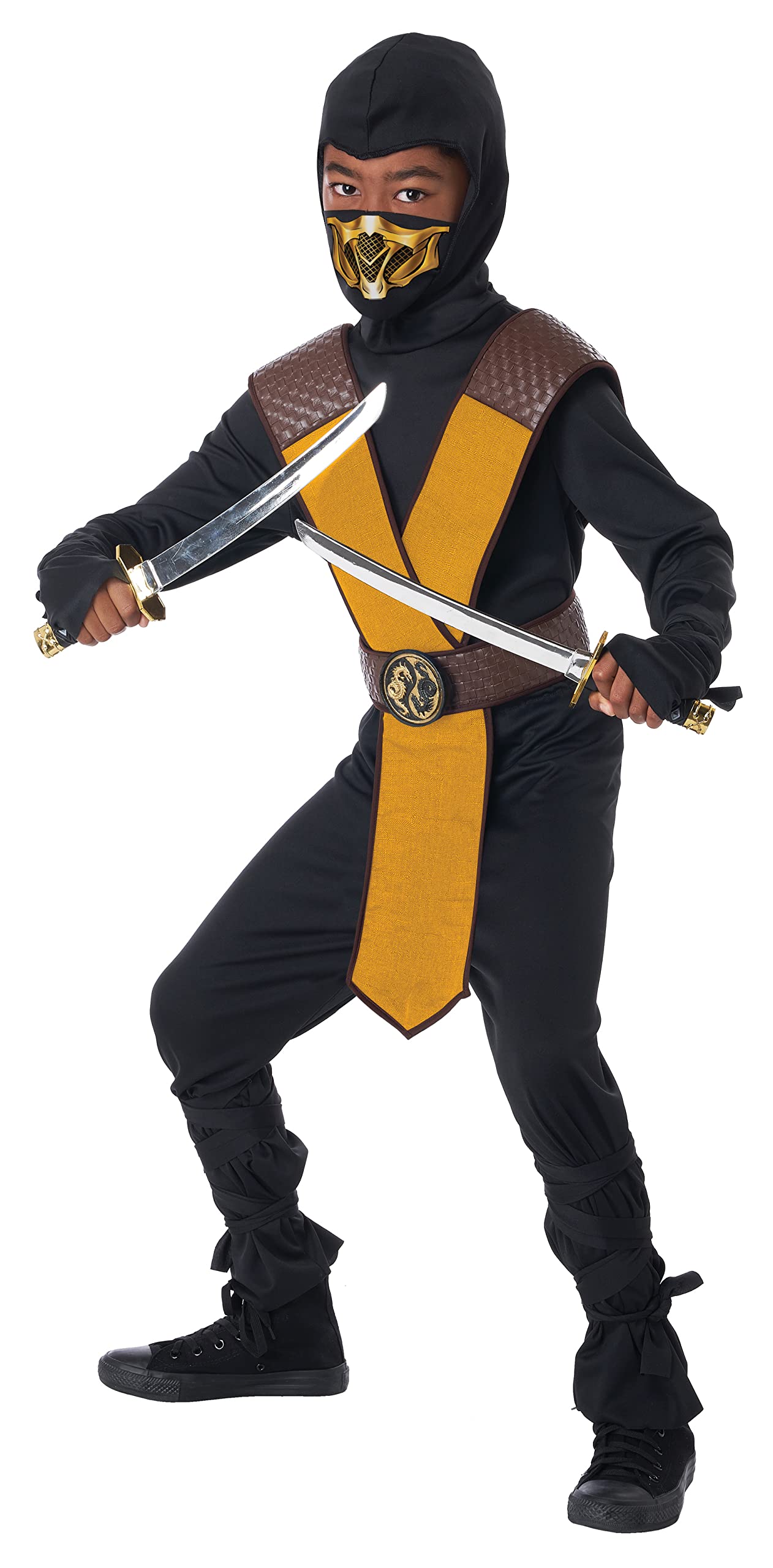 Foto 1 | Disfraz California Disfraces Dragon Master Ninja Para Niños, Tamaño Grande - Venta Internacional.
