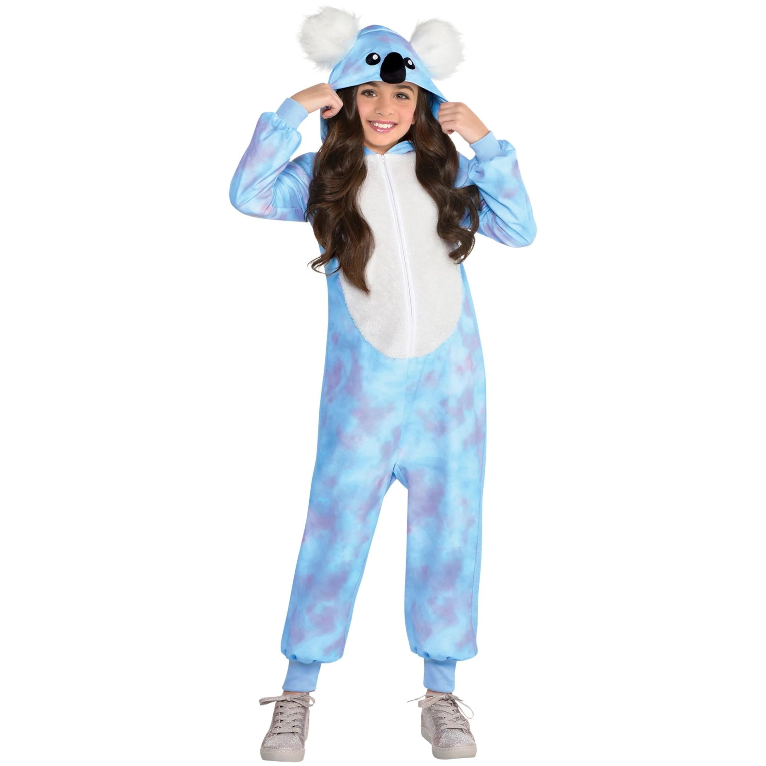 Mono Costume Party City Con Diseño De Koala Azul Para Niños, Talla M - Venta Internacional.