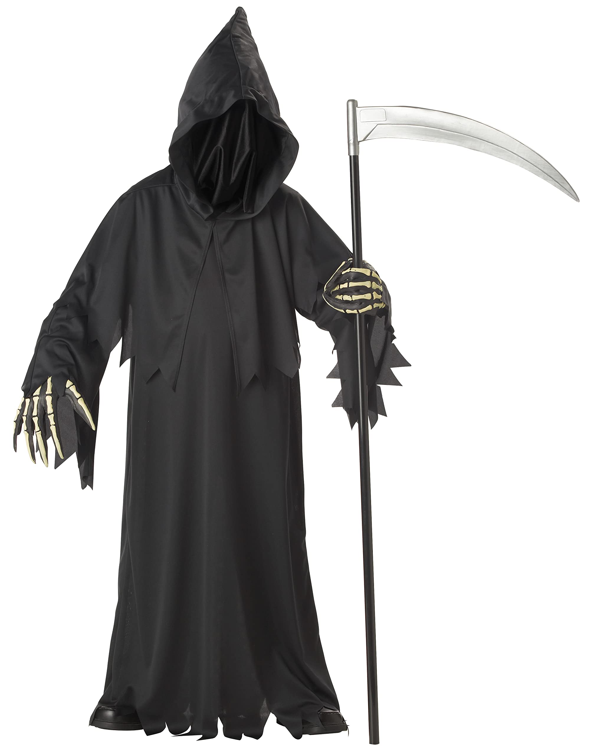 Disfraz California Disfraces Grim Reaper Deluxe Para Niños - Venta Internacional.