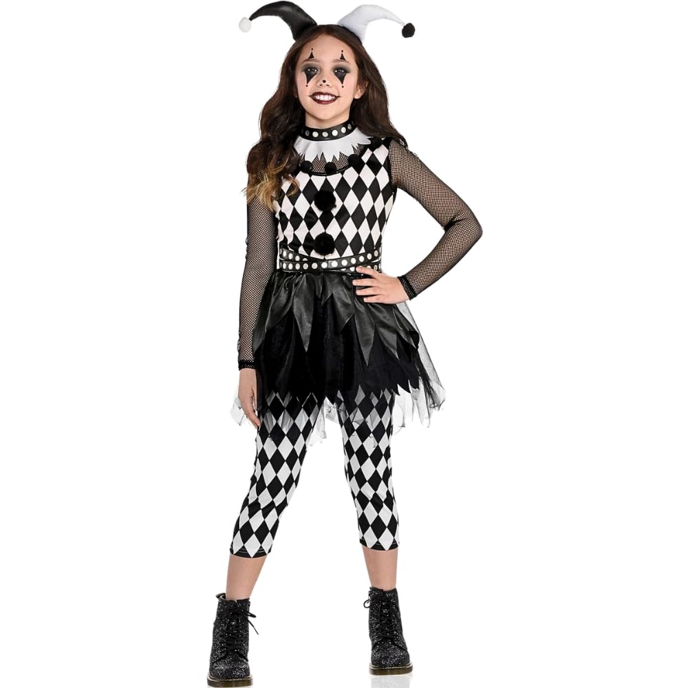 Foto 2 pulgar | Disfraz Amscan Party City Punky Jester Scary Para Niños, Talla L - Venta Internacional.