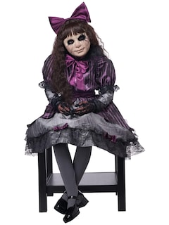 Foto 2 | Disfraz California Costumes, Muñeca Espeluznante Para Niños, Color Morado, Talla L - Venta Internacional.
