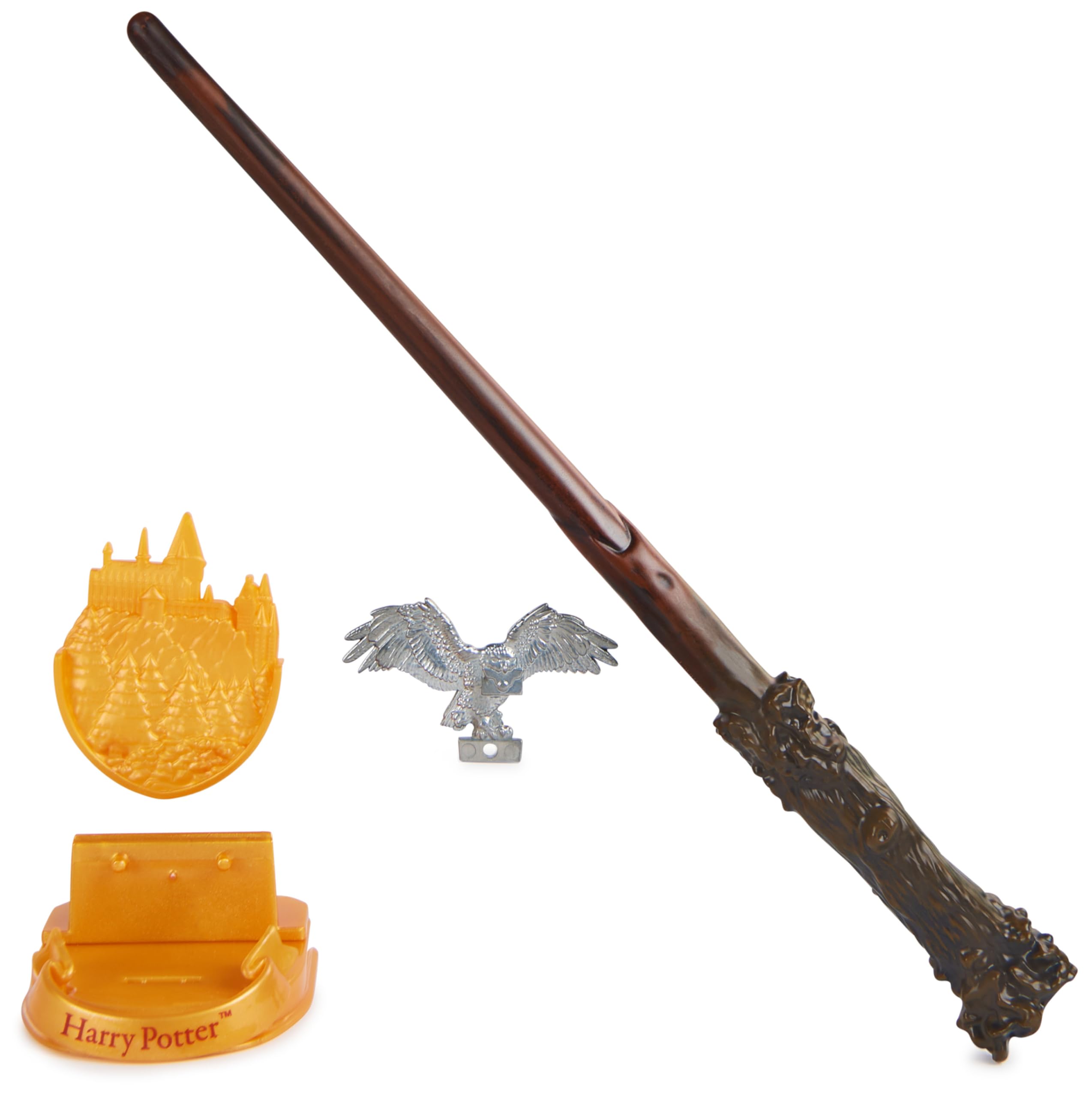 Varita De Harry Potter Accessory Wizarding World De 30 Cm Con Soporte - Venta Internacional.