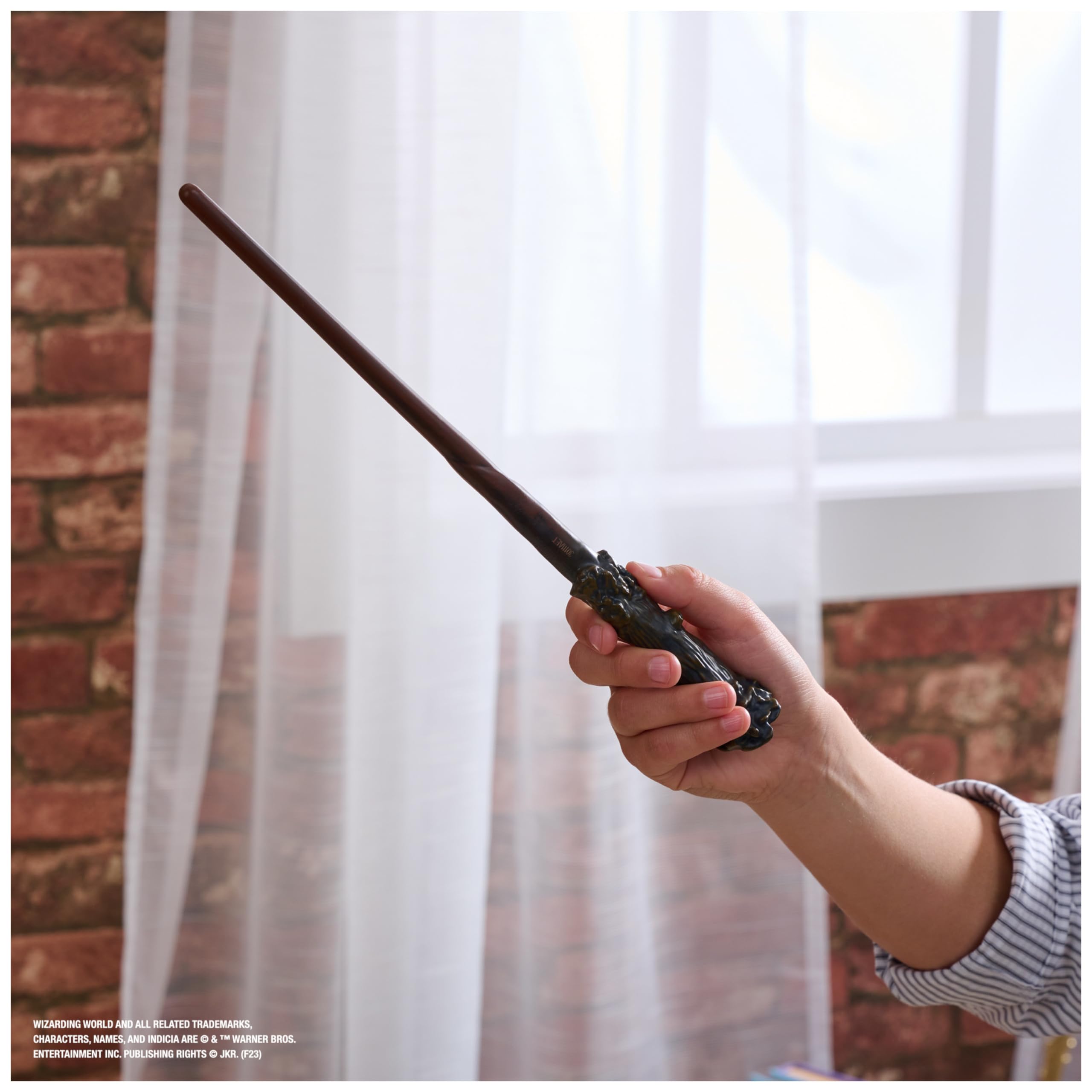 Foto 5 pulgar | Varita De Harry Potter Accessory Wizarding World De 30 Cm Con Soporte - Venta Internacional.