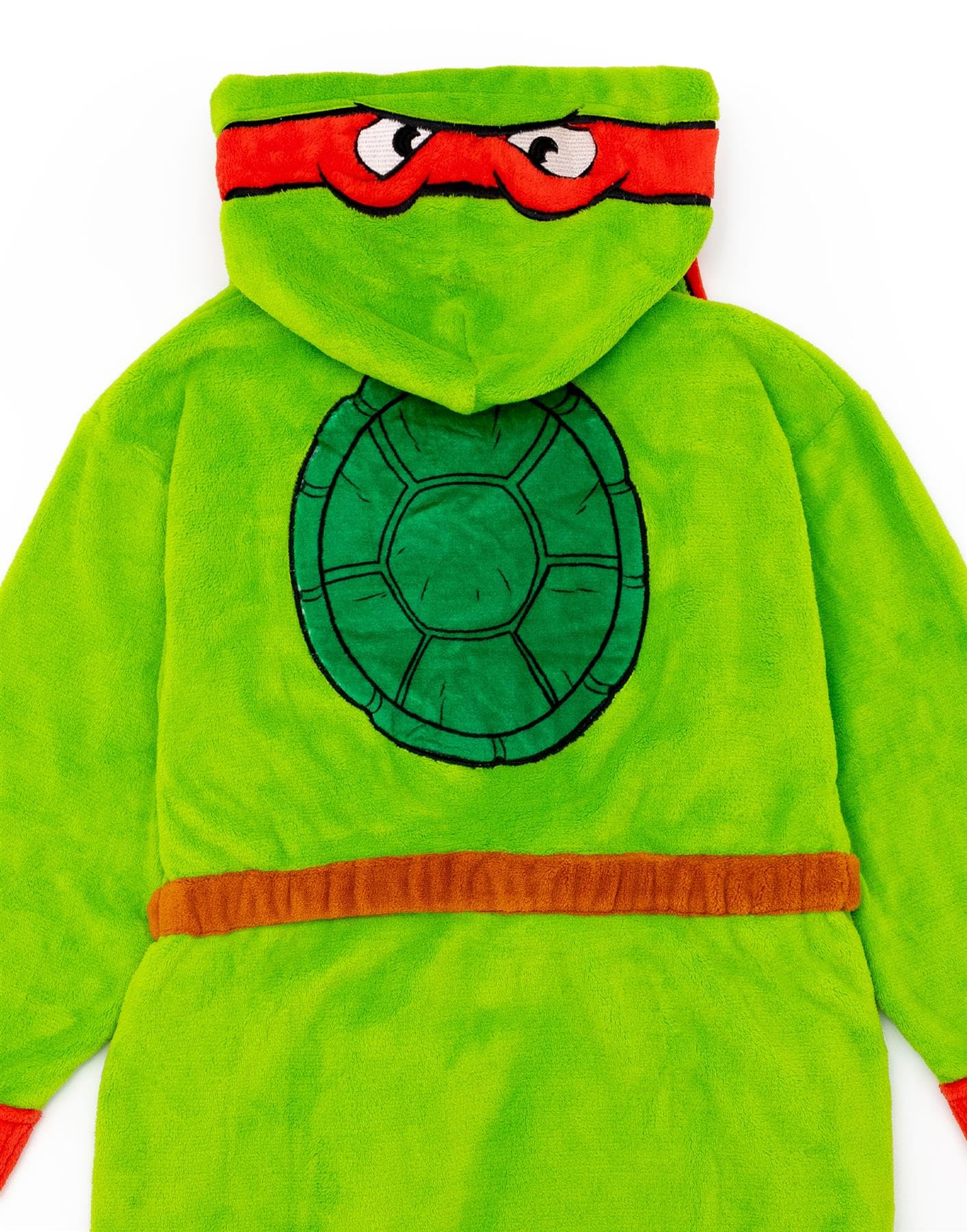 Foto 4 pulgar | Albornoz Teenage Mutant Ninja Turtles Para Niños, Forro Polar Verde - Venta Internacional.