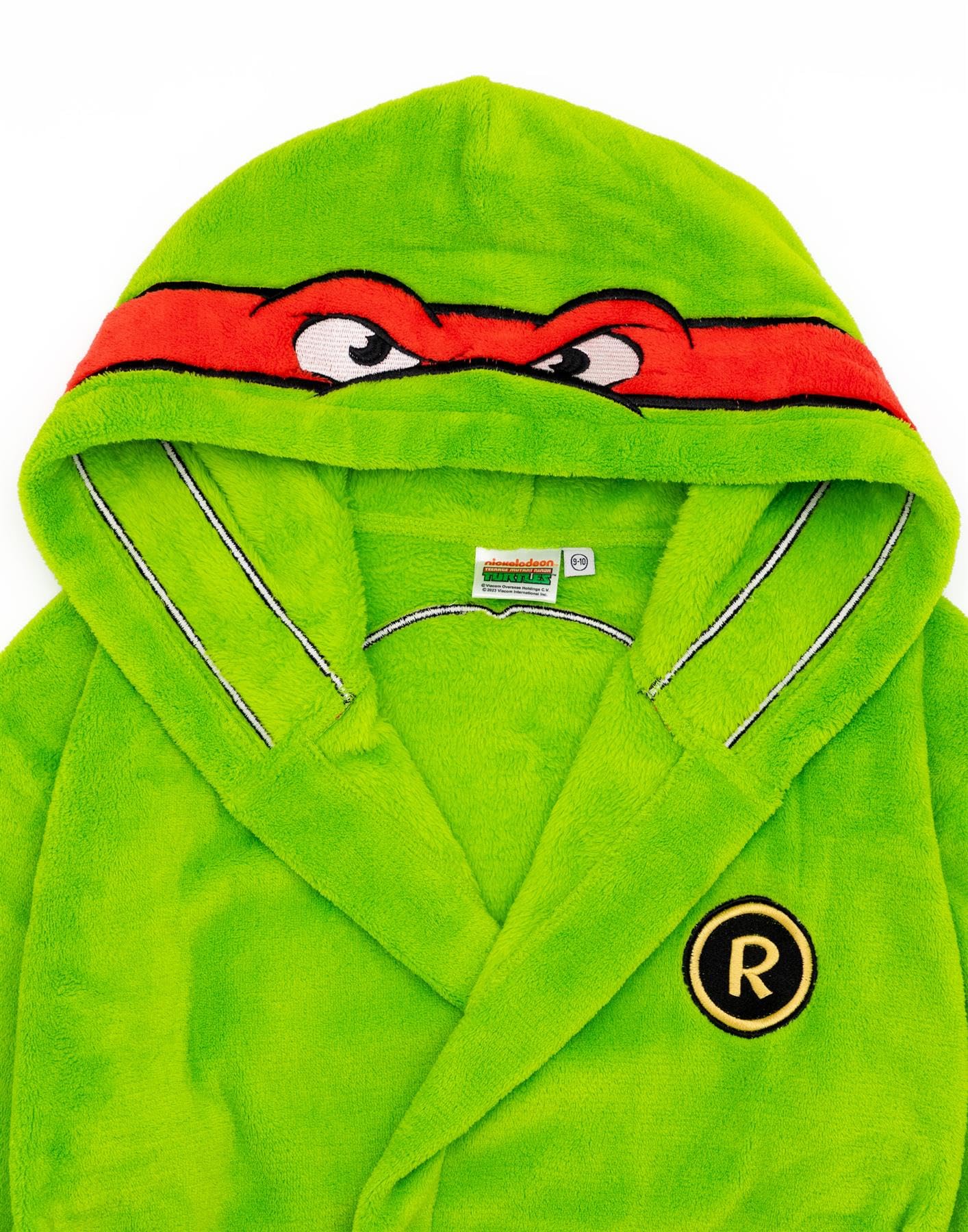 Foto 4 | Albornoz Teenage Mutant Ninja Turtles Para Niños, Forro Polar Verde - Venta Internacional.