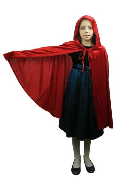 Foto 6 | Capa De Disfraz Clobeau Para Niños, Halloween, Navidad, Roja, 110 Cm - Venta Internacional.