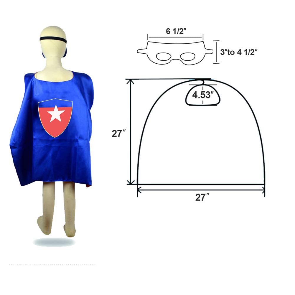 Foto 3 pulgar | Set De Capas De Superhéroes Riorand Para Niños Y Niñas De 18 A 12 Años - Venta Internacional.