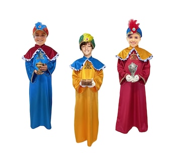 Foto 3 | Disfraz Rey Mago - Disfraces De Navidad Y Pastorela - Trajes Navideños Reyes Magos - Traje De Melchor, Gaspar y balta
