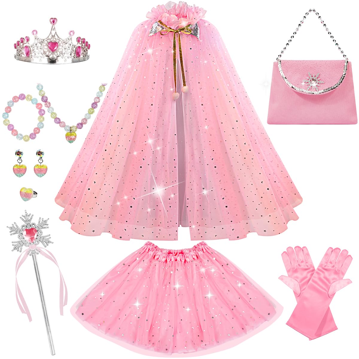 Set de Princesa Meland 11 Piezas para Niñas - Venta Internacional