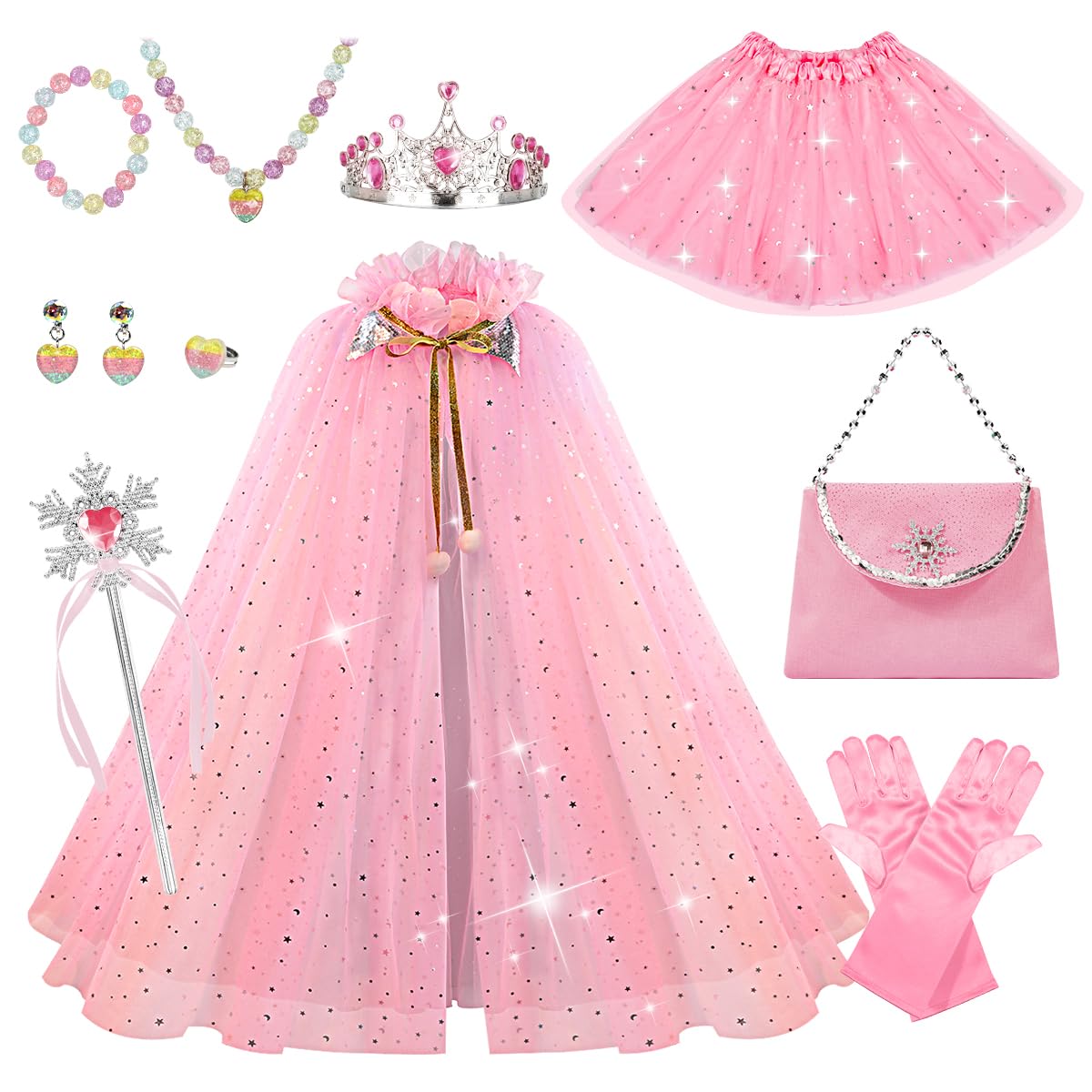 Foto 7 | Set de Princesa Meland 11 Piezas para Niñas - Venta Internacional