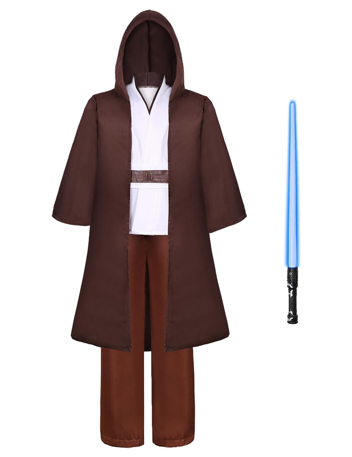 Disfraz De Jedi Obi Wan Kenobi De Aliziway Para Niños Con Espada Láser - Venta Internacional.