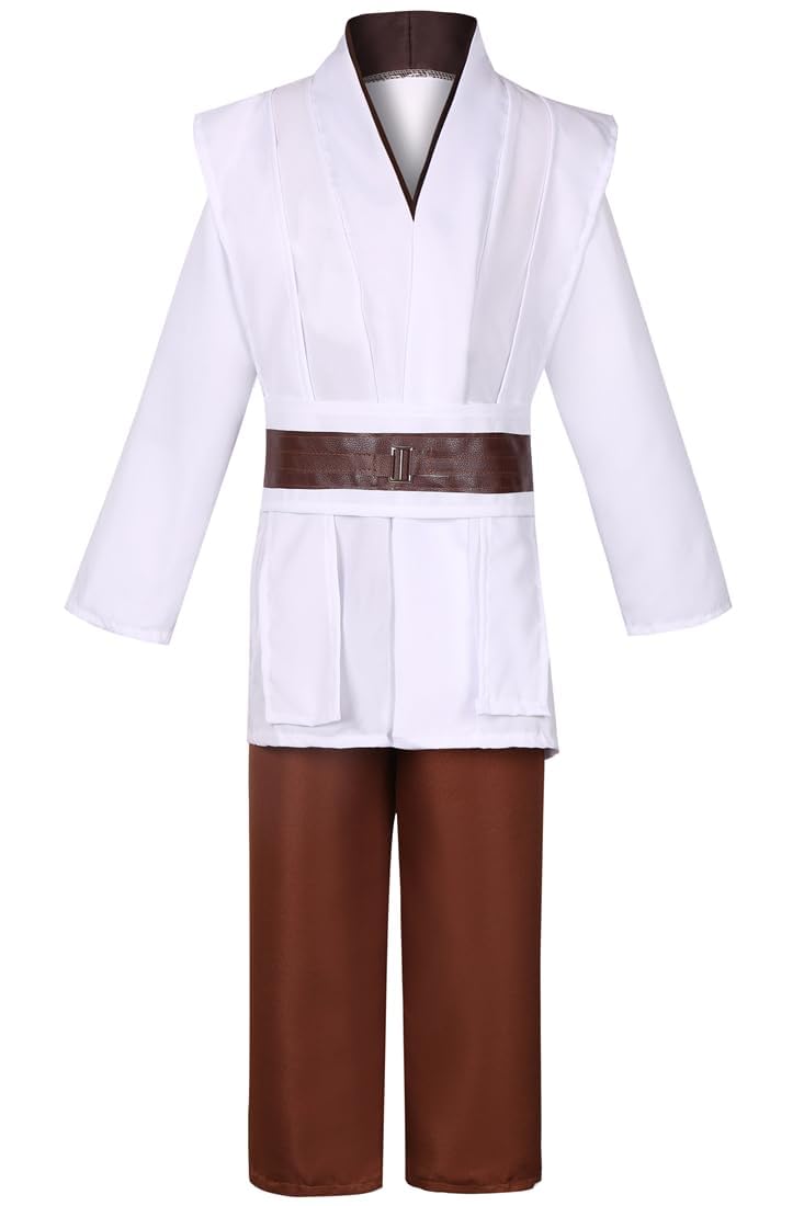 Foto 4 | Disfraz De Jedi Obi Wan Kenobi De Aliziway Para Niños Con Espada Láser - Venta Internacional.