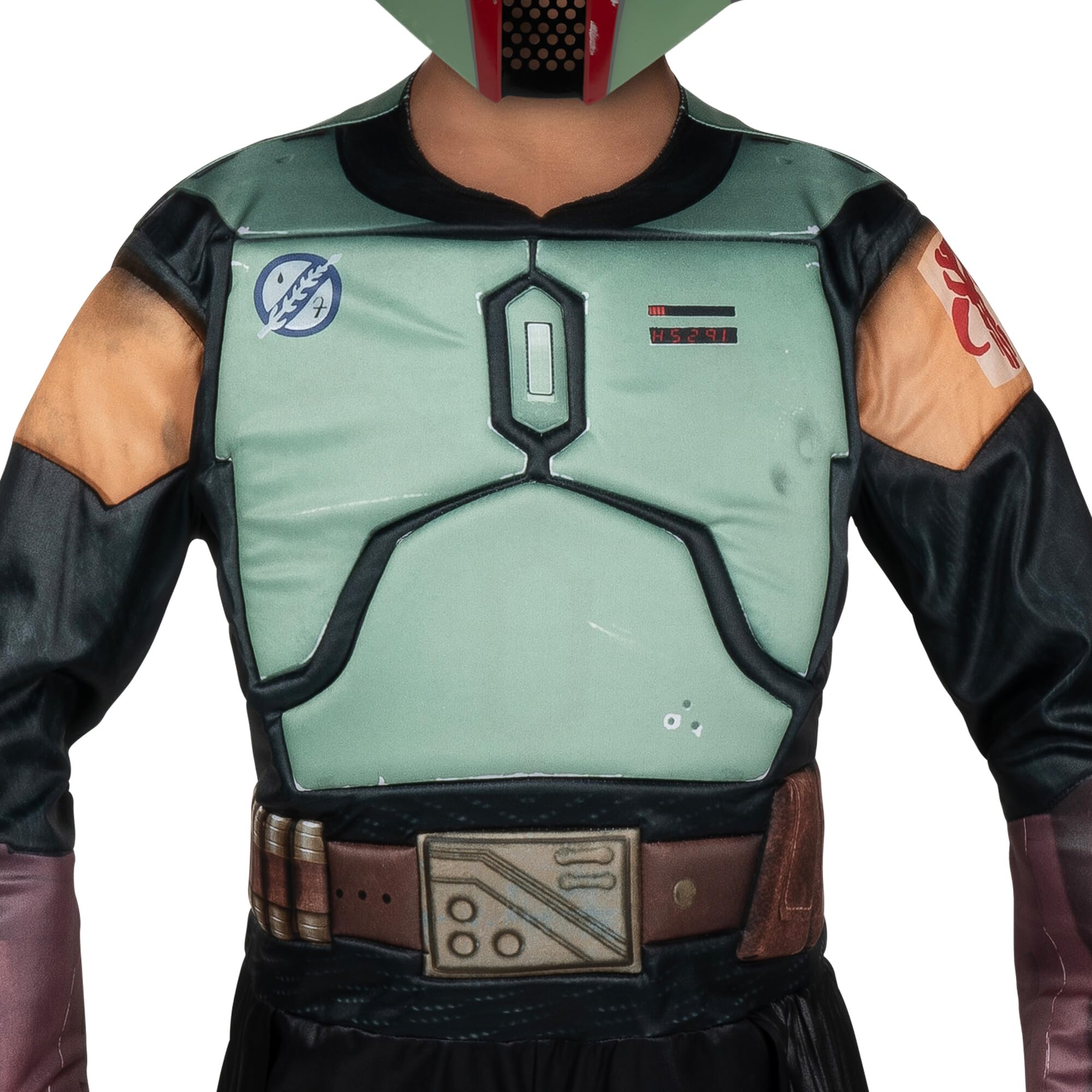 Foto 3 pulgar | Disfraz Jazwares Star Wars Deluxe Boys Boba Fett, Talla M - Venta Internacional.