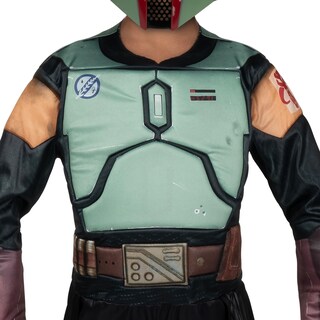 Foto 2 | Disfraz Jazwares Star Wars Deluxe Boys Boba Fett, Talla M - Venta Internacional.