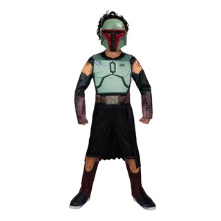 Foto 4 | Disfraz Jazwares Star Wars Deluxe Boys Boba Fett, Talla M - Venta Internacional.
