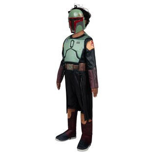 Foto 5 | Disfraz Jazwares Star Wars Deluxe Boys Boba Fett, Talla M - Venta Internacional.