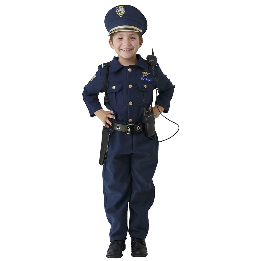 Foto 2 pulgar | Conjunto De Disfraz Police Deluxe Dress Up America Small - Venta Internacional.