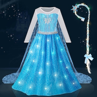 Foto 6 | Disfraz De Princesa Meland Princess Dresses Para Niñas De 5 A 6 Años - Venta Internacional.
