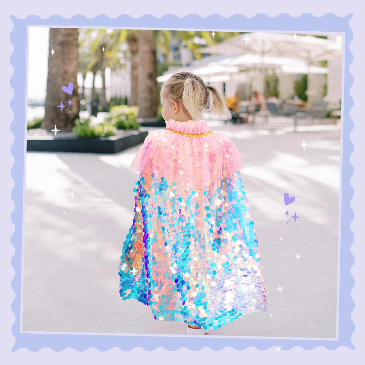 Foto 4 pulgar | Princess Dress Up Meland De 3 A 8 Años Con 11 Capas De Sirena - Venta Internacional.