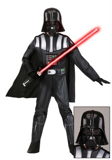 Foto 2 | Disfraz Jazwares Star Wars Deluxe De Darth Vader Para Niños, Tamaño Mediano - Venta Internacional.