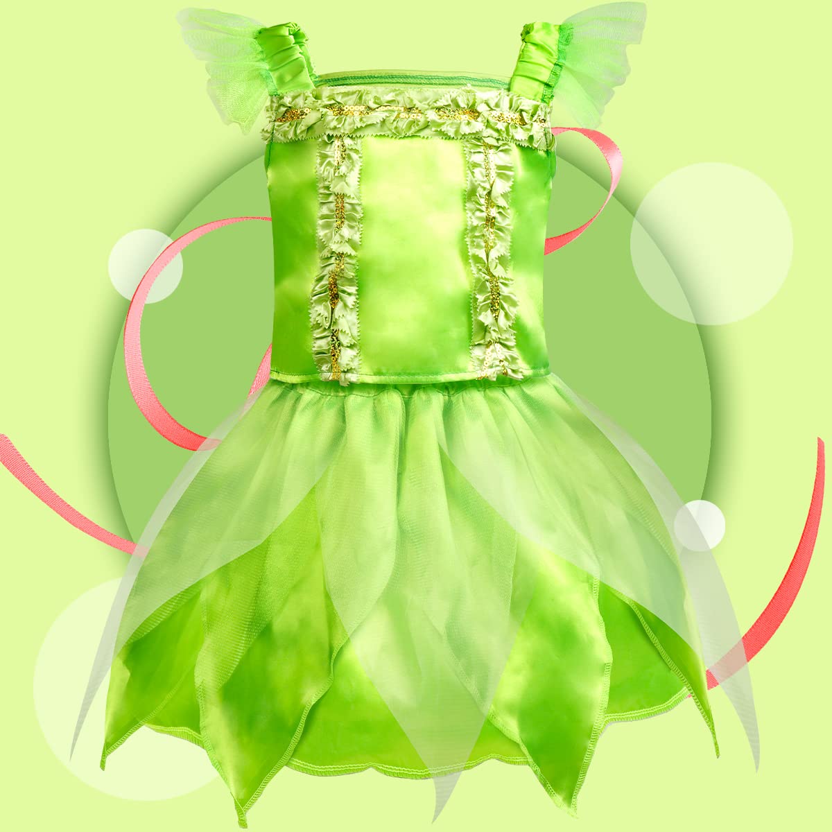 Foto 7 pulgar | Princess Dress Up Meland Princess Vestidos Con Juguetes Para Niñas - Venta Internacional