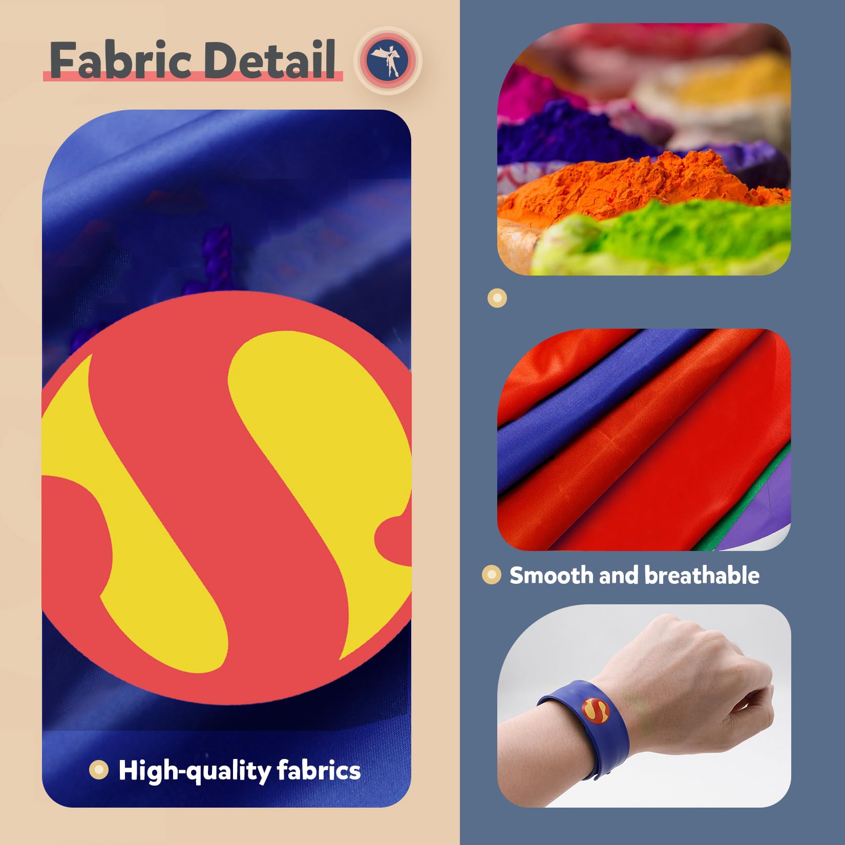 Foto 5 pulgar | Set de Capas de Superhéroes RioRand para Niños 15 Piezas - Venta Internacional