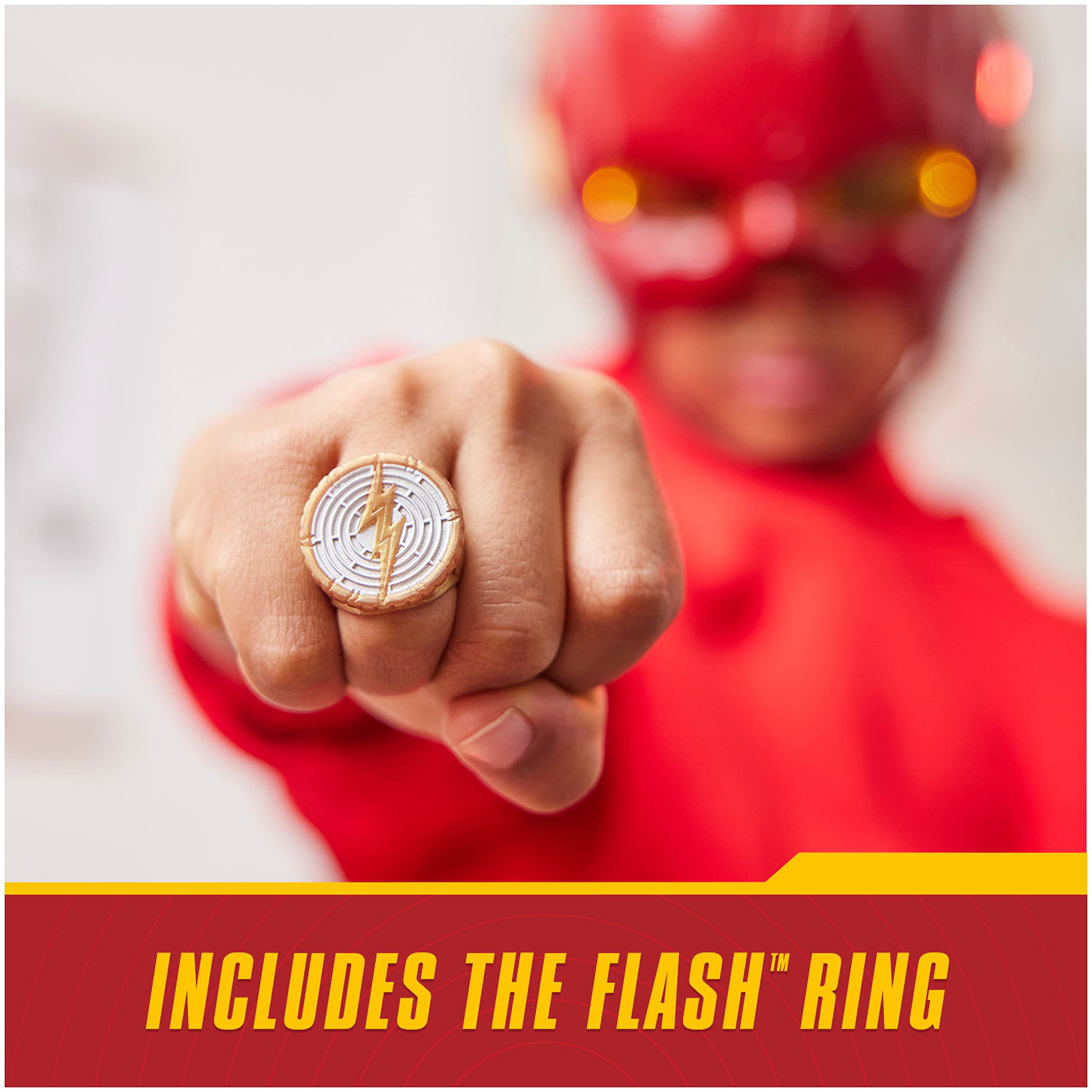 Foto 6 pulgar | Disfraz De Juego De Rol The Flash De Dc Comics Con Máscara, Sonidos Y Luz - Venta Internacional.