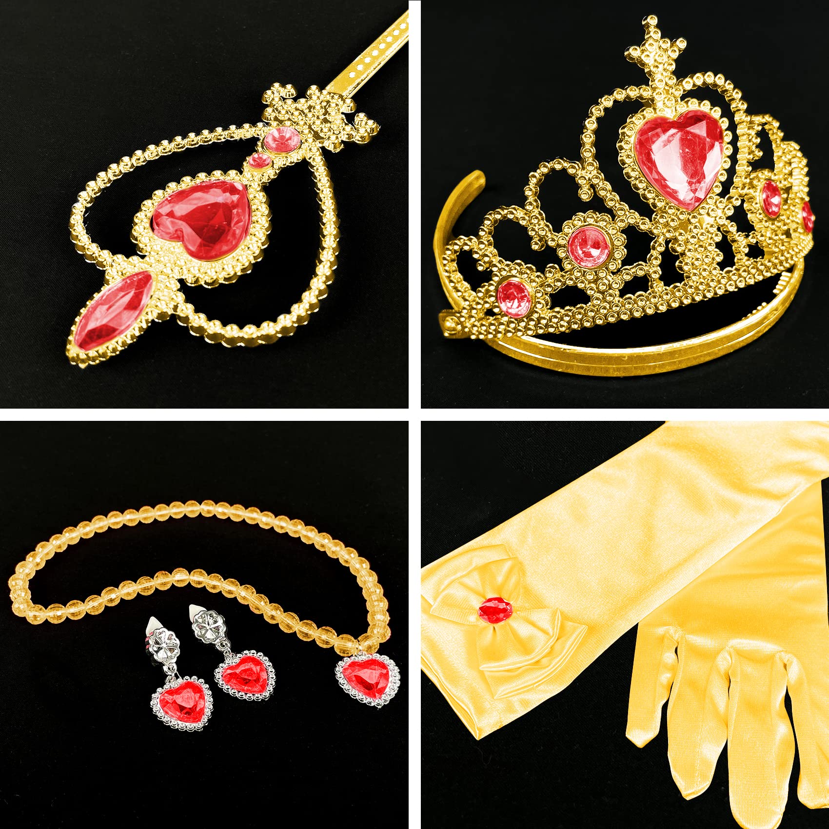 Foto 7 pulgar | Set De Accesorios De Disfraces De Princesa Miss Fantasy Para Niñas - Venta Internacional.