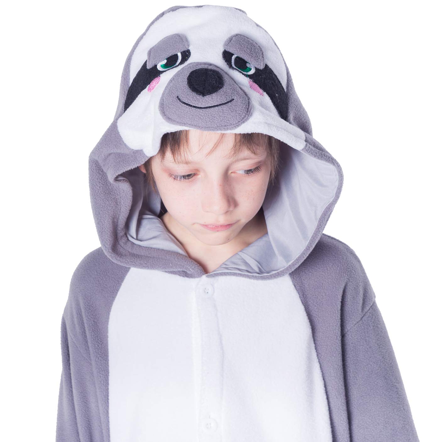 Foto 4 | Pijama Con Forma De Perezoso De Costume Spooktacular Creations, De 8 A 10 Años - Venta Internacional.